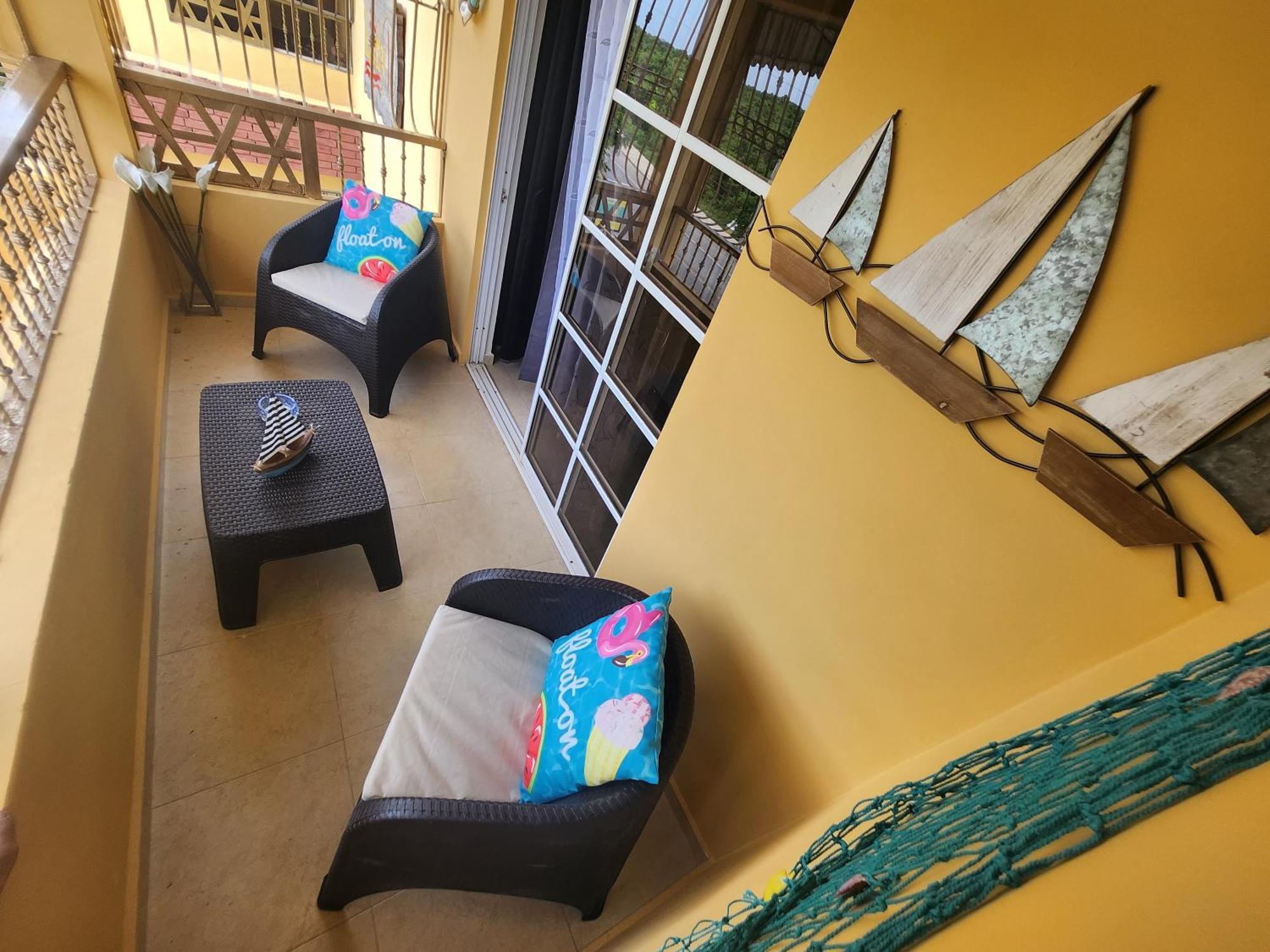 Casita Linda Larimar - 2Br Apartment With Rooftop, Bay Views, Fast Wifi, Near Beach In Barahona Buitenkant foto