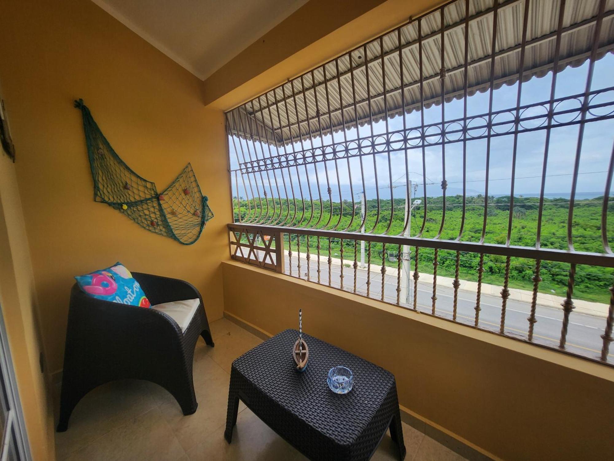 Casita Linda Larimar - 2Br Apartment With Rooftop, Bay Views, Fast Wifi, Near Beach In Barahona Buitenkant foto