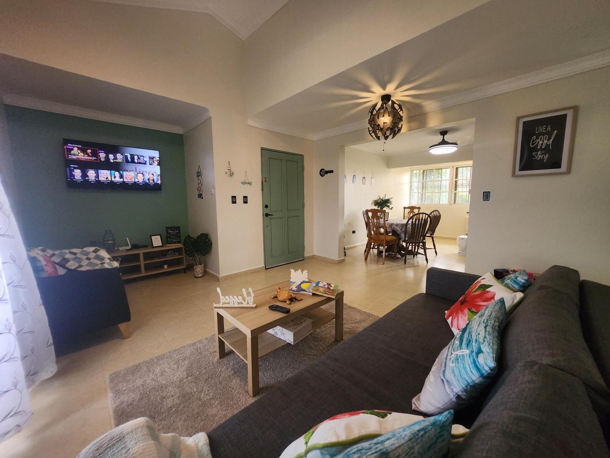 Casita Linda Larimar - 2Br Apartment With Rooftop, Bay Views, Fast Wifi, Near Beach In Barahona Buitenkant foto