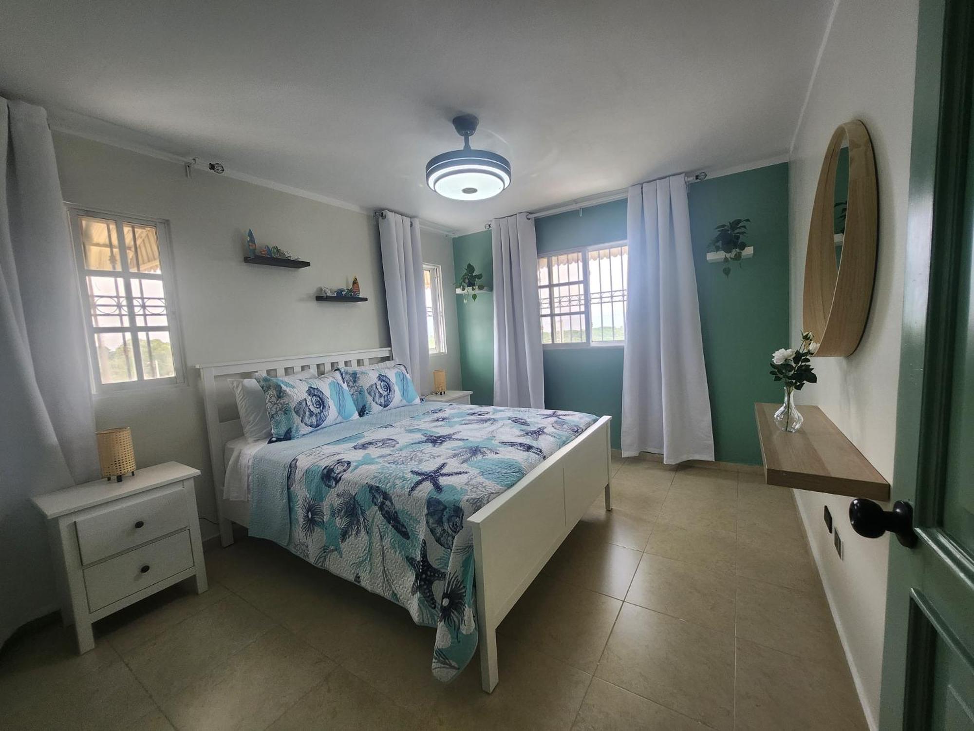 Casita Linda Larimar - 2Br Apartment With Rooftop, Bay Views, Fast Wifi, Near Beach In Barahona Buitenkant foto